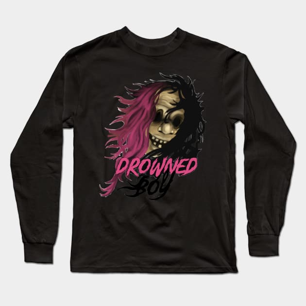 Drowned Banshee Long Sleeve T-Shirt by DrownedBoyCosplay